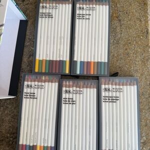 NEW winsor and newton Studio Collection 50pc Watercolour Pencil Collection